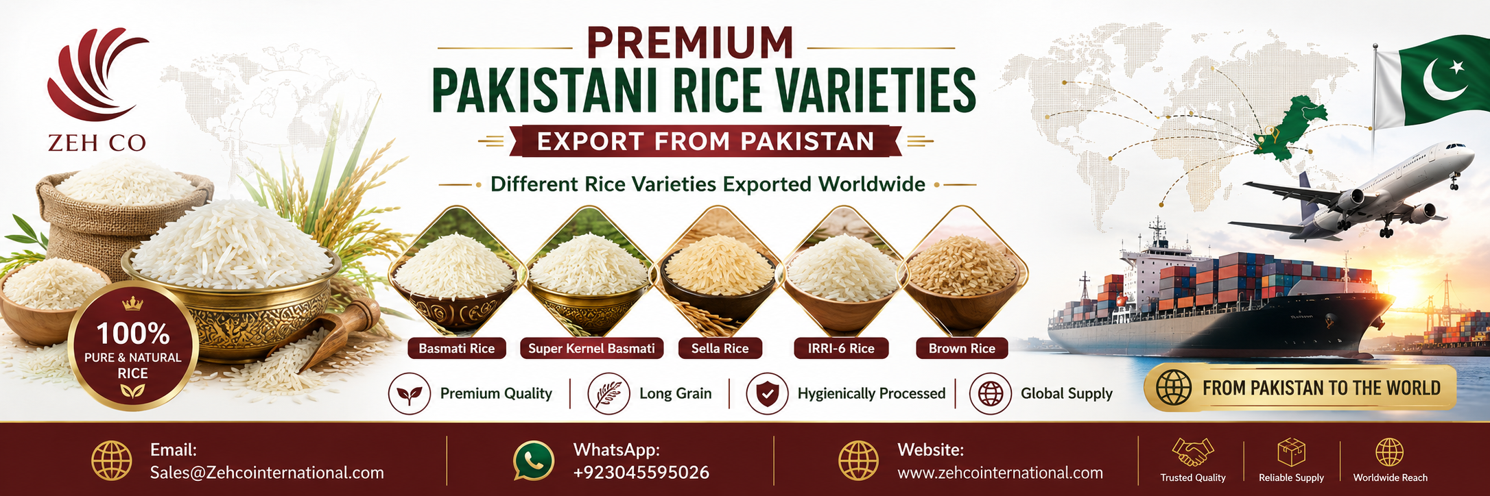 How Pakistan Dominates Middle East Rice Exports with Premium Basmati and IRRI Varieties