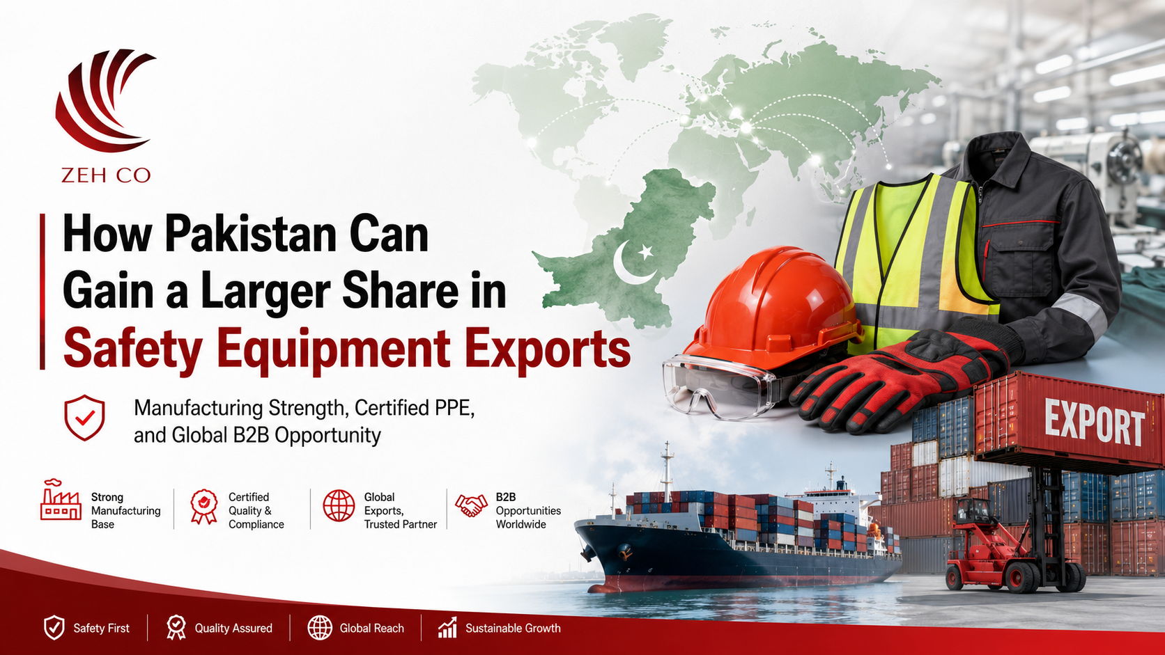 How Pakistan Can Capture a Larger Share of the Global Safety Equipment Export Market