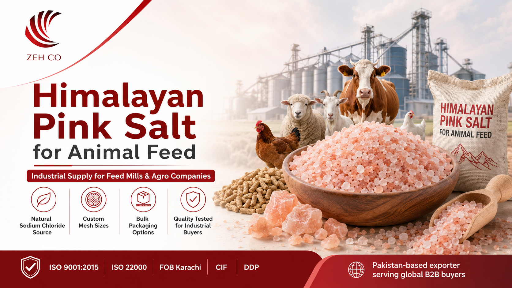 Himalayan Pink Salt for Animal Feed: Industrial Sourcing Guide for Feed Mills and Agro Companies