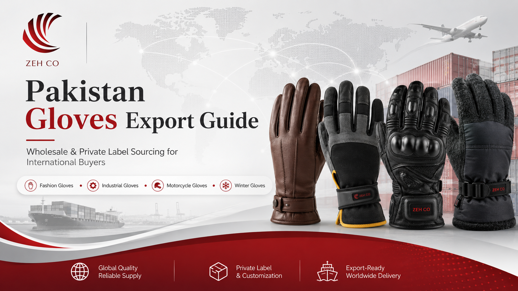 Pakistan Gloves Export Guide for Wholesale and Private Label Buyers