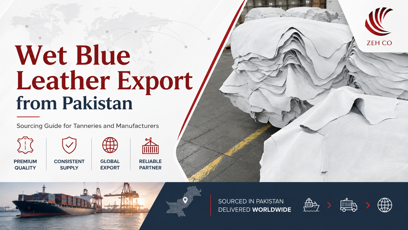 Wet Blue Leather Export from Pakistan: Sourcing Guide for Tanneries and Manufacturers