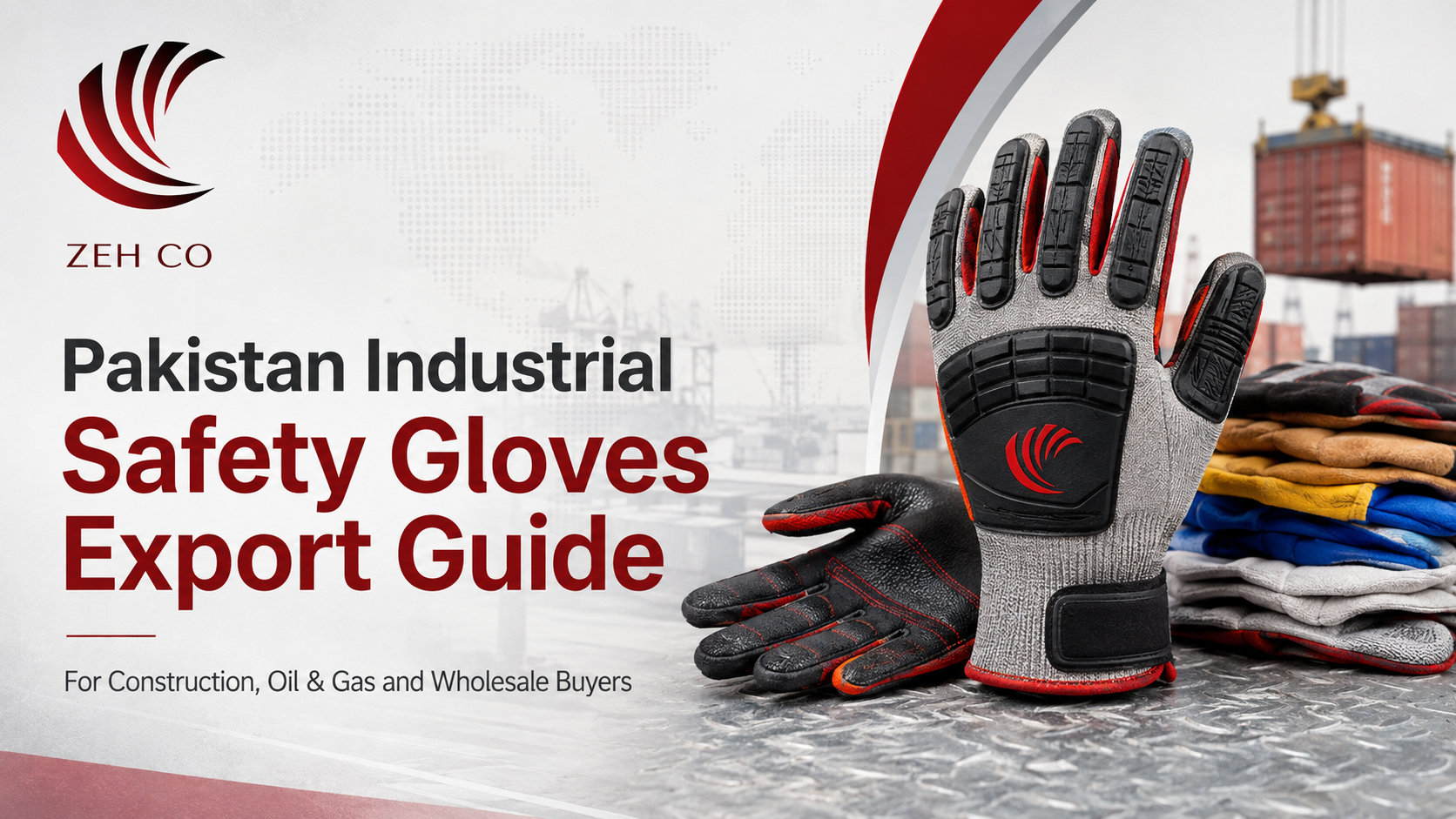 Pakistan Industrial Safety Gloves Export Guide for Construction, Oil & Gas and Wholesale Buyers