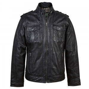 ZEH Co men's leather jacket manufacturer Pakistan OEM export 3