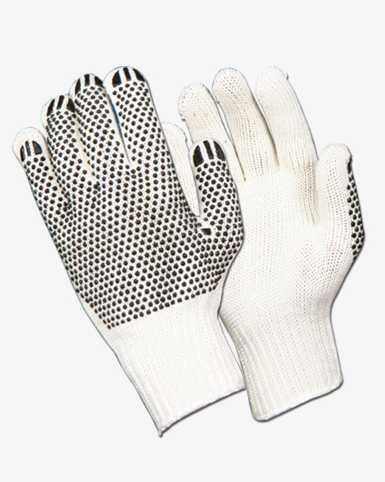 ZEH Co PVC dotted work gloves export Pakistan 1