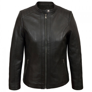 ZEH Co women's leather jacket OEM supplier Pakistan 5